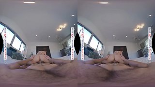 Naughty America - Busty Babe Gabbie Carter has enough time to fuck your brains out before your girlfriend gets home!