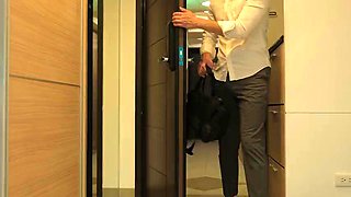 Unsatisfied wife have sex with father-in-law