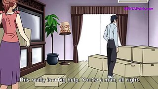Hot Stepmom Cheats with Big Boobs - Creampie Impregnation Hentai - Uncensored 3D Anime Sex