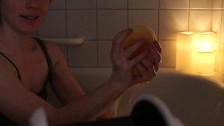Bath time asmr: Amateur, Solo  Homemade Porn