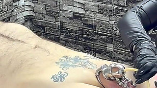 Empressbellasadic and Slave in Chastity