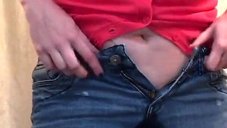 Wetting 5 pairs of pants dripping in pee