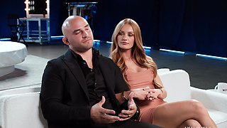 Jason Luv’s big black cock dominates the hot wife Jessi Rae in a steamy interracial scene.