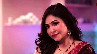 Tiny Indian MILF Naomi Shah swallows a stiff cock