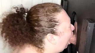 Glory Hole Blowjobs and Brunettes