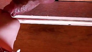 Naughty Schoolgirl Sucks off Anonymous Cock at the Milking Table