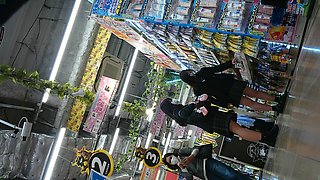 Latin amateur teen in store hidden cam HD 2