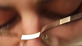 Close up Blowjob with Glasses Mia Niqab