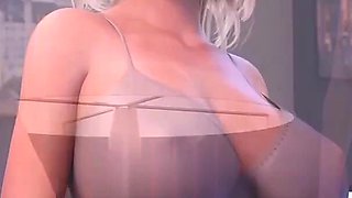 My Hot Blonde Step Aunt Seduces Me, so I Creampied Her Pussy, Almost Caught! - 3D Hentai Animated Porn - Life in Santa County