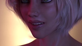 Midnight Paradise by Lewdlab - Deepthroat on the Kitchen Isle 29