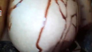 Creamy booty show: Big Tits, Big Ass  Amateur Porn