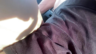 Dickflash Parking Lot Camp Car Morning Sex Cumshot Big Dick