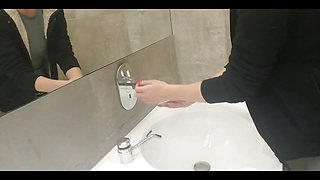 And in the End This Horny Strafiga Gets Fucked in the Male Toilet in an Autogrill Part 3