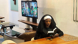 Young Nun Gets Fucked for the First Time by Her Stepdad