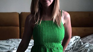 Leann amateur beautiful brunette with big boobs