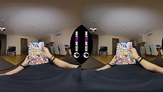 Louren Christmas Blowjob 3d VR180 - FeelMeVR