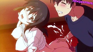 Uncensored Hentai Creampie Pussy and a Big Cumshot