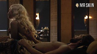 Erotic bed scene featuring Emilia Clarke aka Daenerys Targaryen