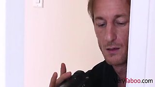 Stepdad Bangs All His Daughters - Hardcore Threesome & Teen Pussy Fucking