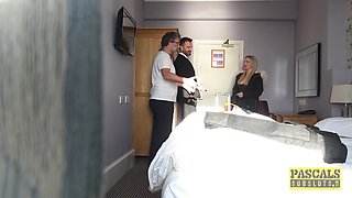 SubSlut Georgie Lyall: Hotel Boss Blackmails PSS For Sex - Pascalssubsluts
