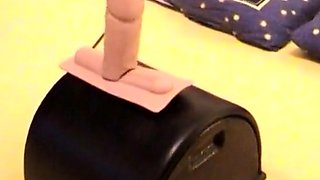 Homemade Hardcore Sex Tape with a Sybian Machine