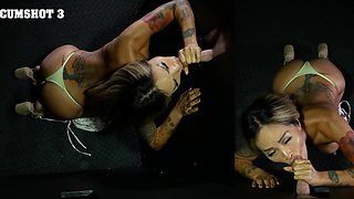 The hottest asian star, Linda Lan, gets wild in a thrilling scene.