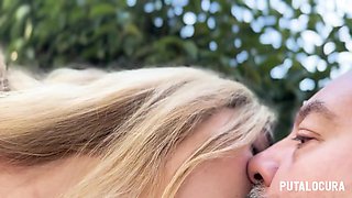 PutaLocura - Torbe caught the horny Spanish blonde Anita Satanita