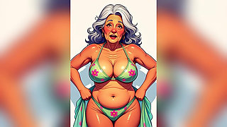 Old Granny Teasing Animation