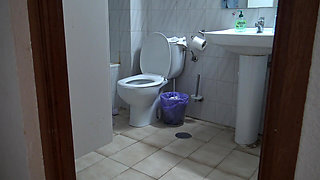 Muslim Woman Caught I Take Out My Big Black Cock for My Turkish Colleague.