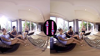 The Casting; Casting Couch Lesbian Threesome Big Tits Petite