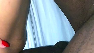 Amateur blonde girlfriend interracial hardcore with cum