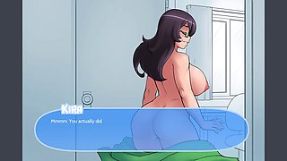 Show me those panties, mommy in snow daze