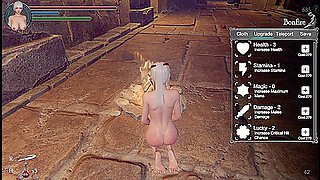 The Knight Girl And The Dungeons Gameplay #1 (forgot My Sex Toy)