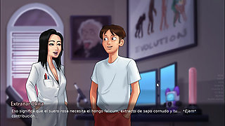 MASTURBATING MY STEPSISTER UNTIL SHE FINISHES -Summertime saga