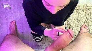 Step sis daydreamed about man rod while in school -