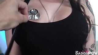 Rough action with fairytale Bella Blu from Dr Daddy POV