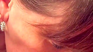 Heavy Metal Loving Mature Granny Cocksucker