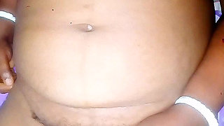 Geeta Bhabhi having sex with a pencil in a dark room