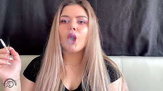 Ring of Seduction: up Close Smoke Fetish