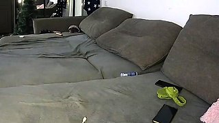 Amateur latin caught by hidden cam