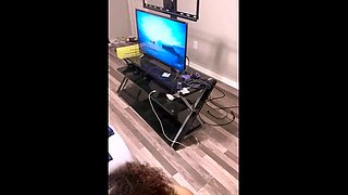 Extreme amateur pov blowjob by hot brunette latina
