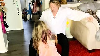 Mexicana blowjob with her big boobs
