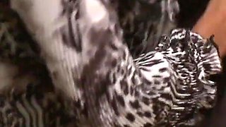 Big slut in the office shows desire for cock