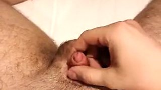 Trans ftm boy masturbates small dick