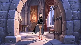 Maleficent Halloween Hentai: Magic Pumpkin MILF Fucks in 3D Cartoon