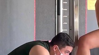 Goddess Kiffa Is Training at the Gym