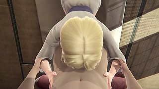 Tsunade hentai parody featuring Erza6662 in a wild cartoon adult adventure