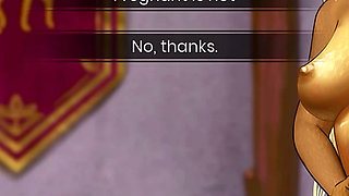 Busty Dragon Girl Gets Impregnated with a Hot Pussy Creampie - What a Legend! - Cartoon Animated Porn Game