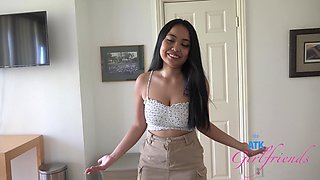 Luna Comes Over and Gets You Hot and Horny with Her Huge Tits