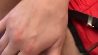 BBC anal with skinny blonde whore